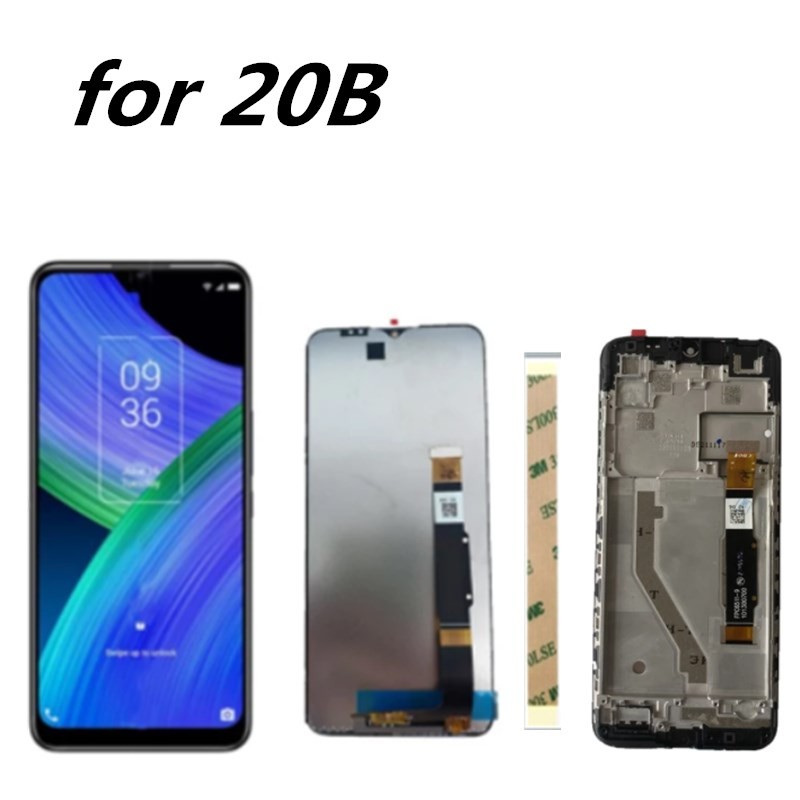 6.52inch For TCL 20B 6159K 6159a 6159 smartphone Display lcd touch Screen Digitizer Assembly Replace