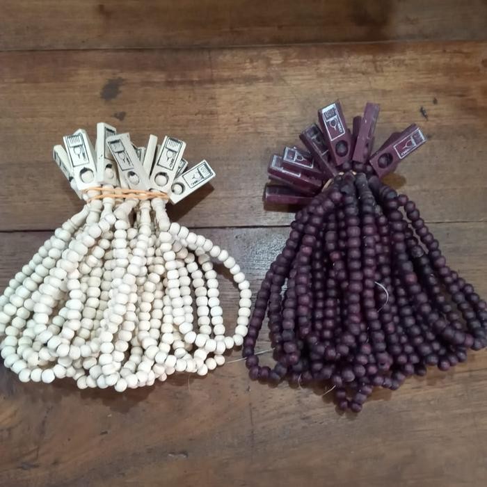 Tasbih kayu 33butir