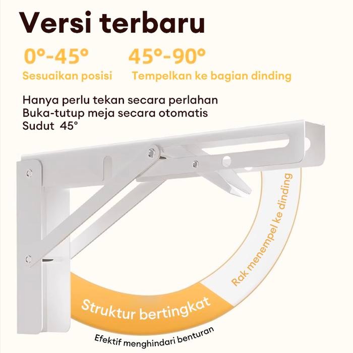 Meja Belajar Minimalis Meja Lipat Dinding Meja Dinding Meja Tempel Dinding Meja Gantung Meja