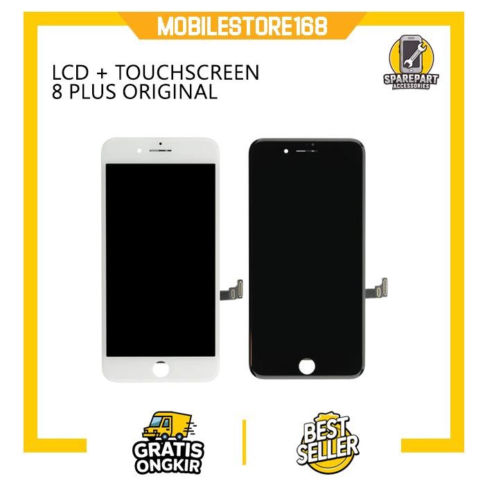 LCD IPHONE 8 PLUS ORIGINAL 100% COPOTAN ADA LOGO APPLE ORIGINAL QUALITY