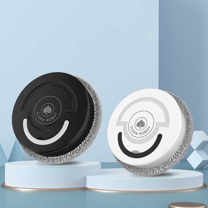 Robot Pembersih Otomatis Lantai Pel Sapu Microfiber Otomatis Elektrik Cleaning