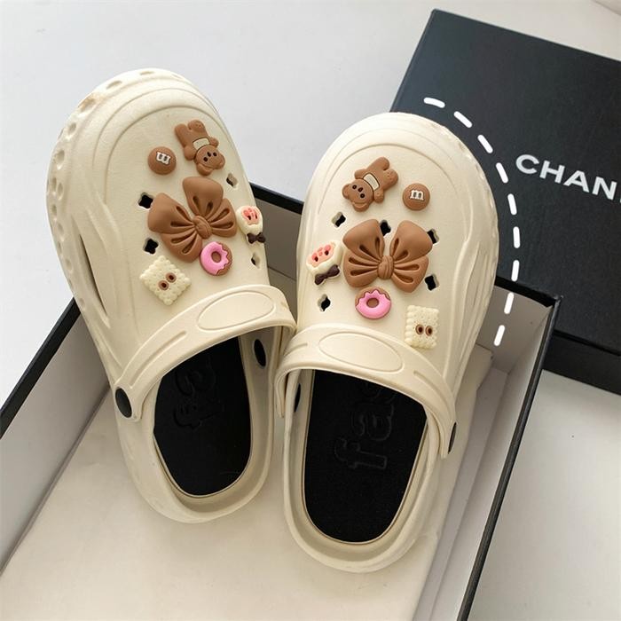 Inaso Slop Wanita Pria Sendal Unik Sendal Tutup Sendal Karet Anti SlipSandal Slippers Lucu Gemas