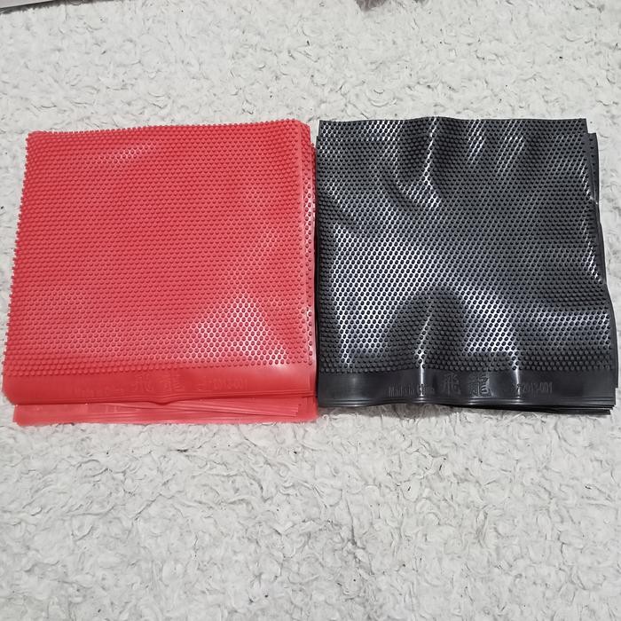 Pilihan- Karet Bintik Panjang Feilung Pingpong Tenis Meja Super Jahat Proses