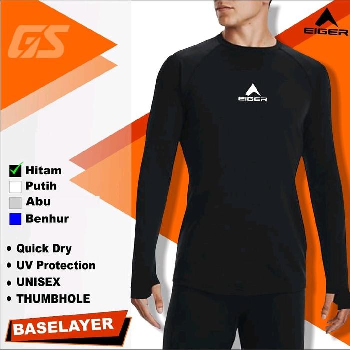 Kaos gunung Baslayer Manset panjang dewasa