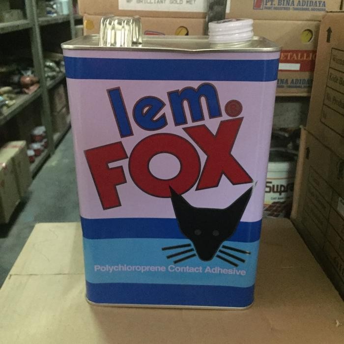 Pilihan- Lem Fox Kuning Galon Biru 2.5 Kg