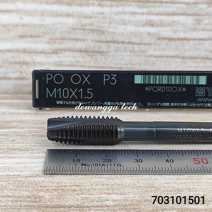 Tap M10X1.5 Taping M10 X 1.5 Taps M 10 X 1 . 5 Baut Kontruksi Mur 17