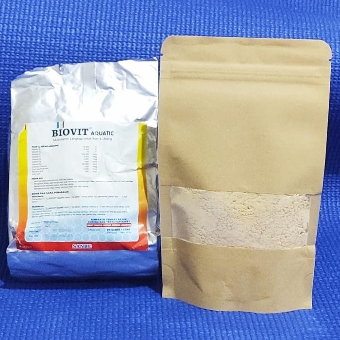 Pet Domestic - Biovit Aquatic Sanbe Repack 100 Gram