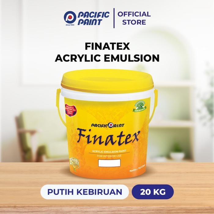 Dulux - Emulsion-Cat Dinding Interior- Putih Kebiruan-20Kg