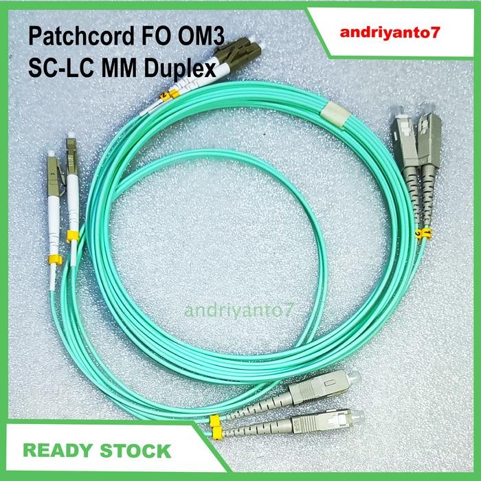 

Pilihan- Patchcord Fo Om3 Sc To Lc Multimode Duplex