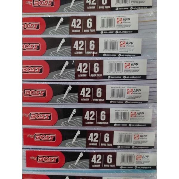 

Pilihan- Buku Tulis Big Boss 42 Lembar Isi 6 Buku (1 Pack) Paper Stationery