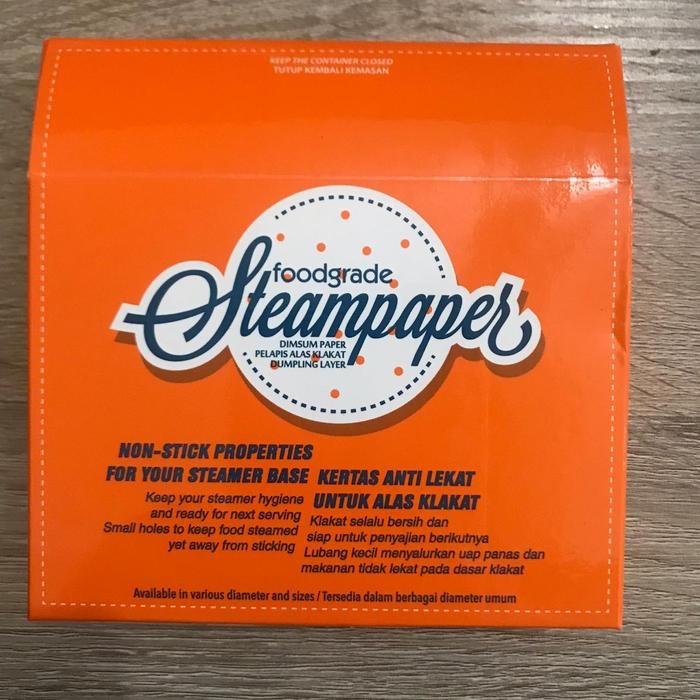 

Seven Steampaper - Kertas Dimsum 12cm isi 200lbr