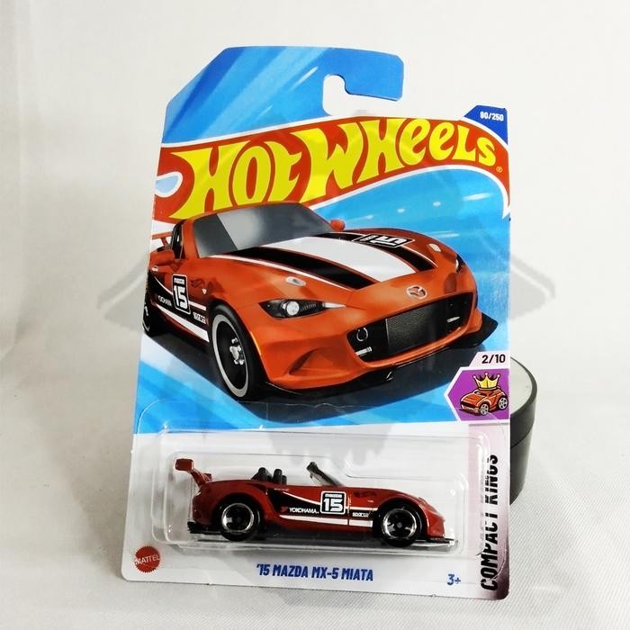 Pilihan- Diecast Hotwheels Real Car 15 Mazda Mx-5 Miata
