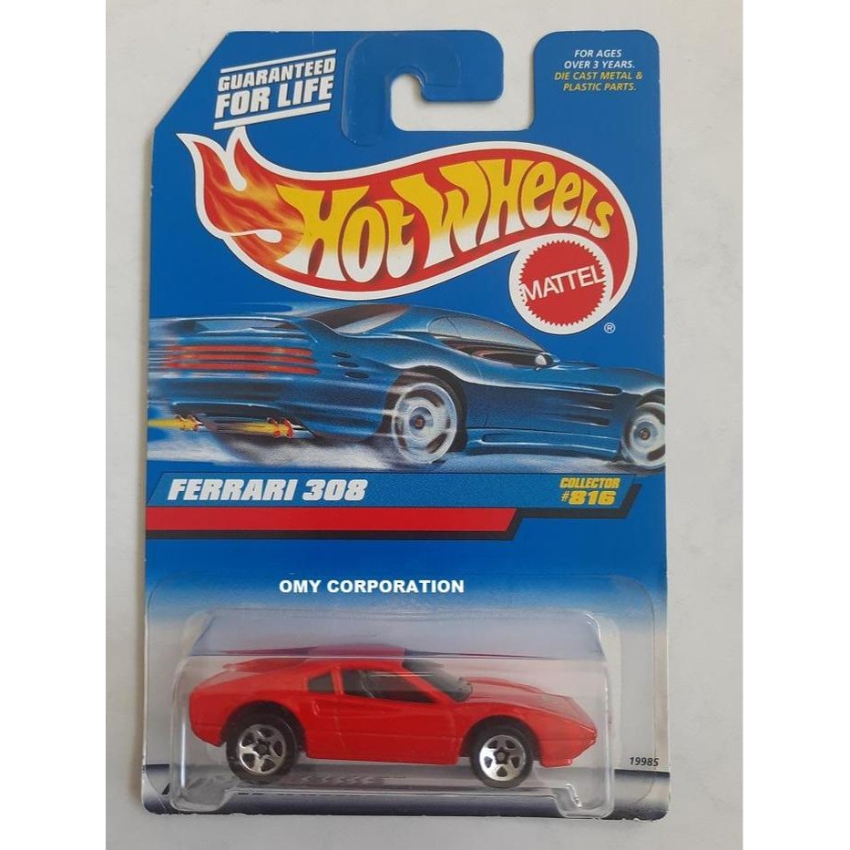 Pilihan- Hot Wheels Ferrari 308 Merah Hot Wheels Ferrari 308 Red Diecast Mobil Ferrari Skala