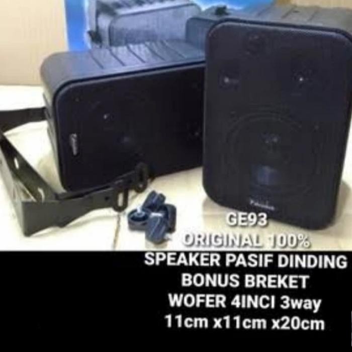 SPEAKER PASIF 4INCH FAHRENHEIT MSB 406