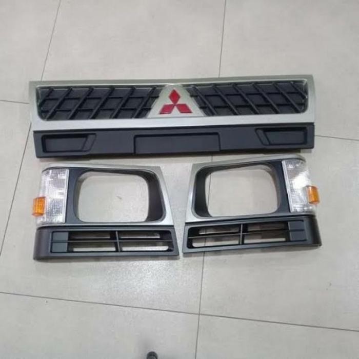 OJ 1 Set Lengkap Grill Depan Muka / Front Grill Mitsubishi L300 model