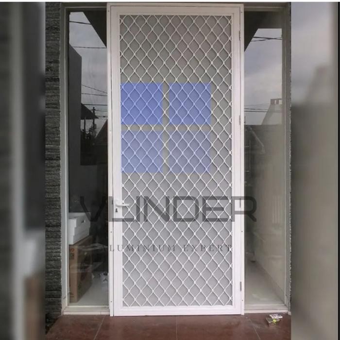 Amplimesh Aluminium Tebal untuk Teralis, Pintu dan Partisi