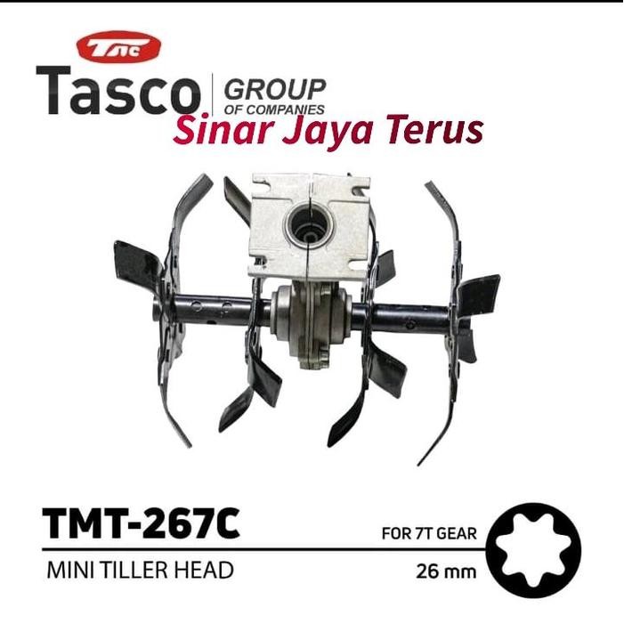 Penyiang Gulma Potong Rumput TMT 267 C. Cultivator Tasco Brush Cutter. Mini Traktor TMT 267 Cakar