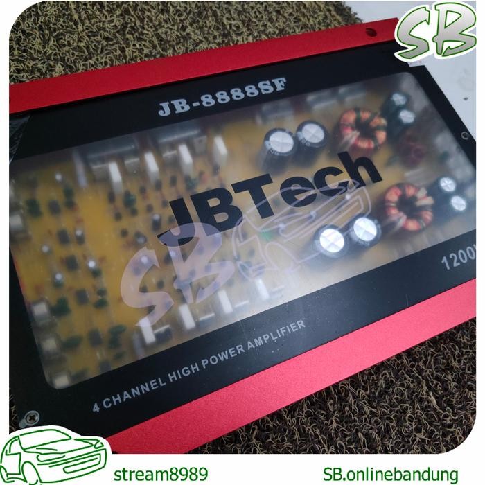 Ready Power JBTech JB-8888SF Amplifier Mobil Car Audio JB Tech JB 8888SF