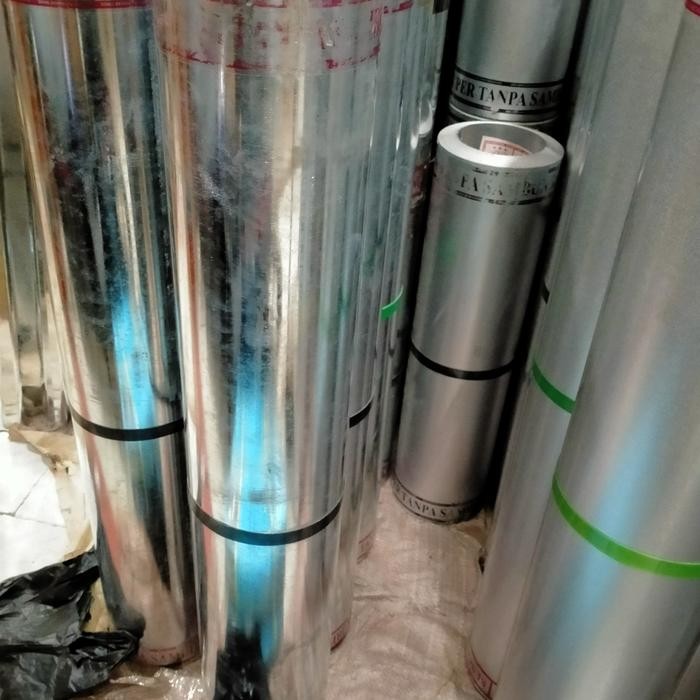 Seng Talang Galvanis/ Seng Plat Galvanis Tinggi 55cm Tebal 0,3mm/roll