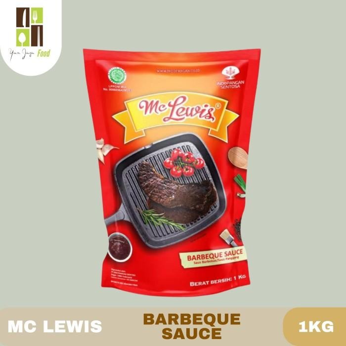 

Mc Lewis Saus BBQ / Barbeque / Thousand Island / Black Pepper / Lada Hitam / Cheese / Saus Keju /