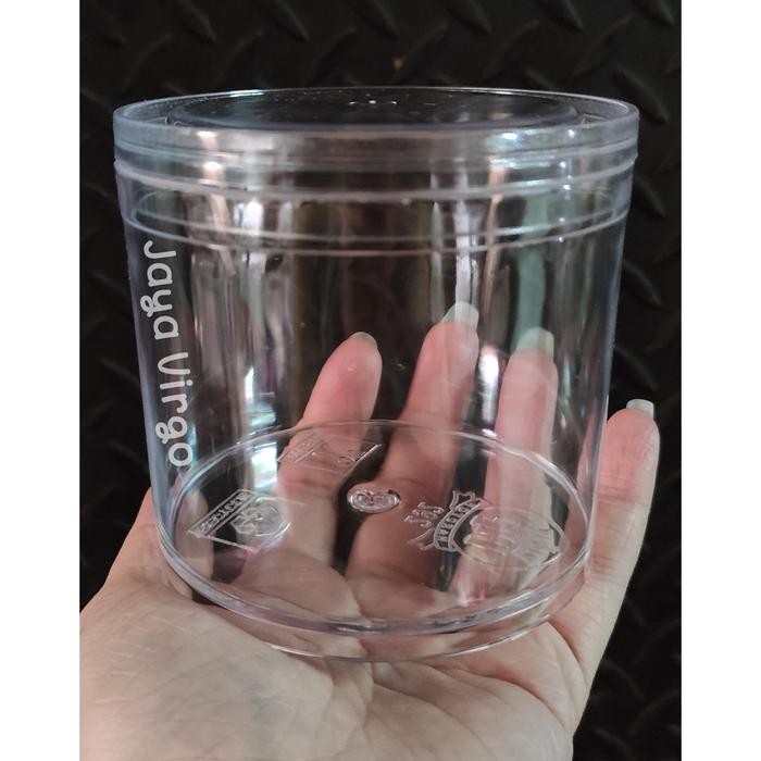 Toples HARDTOP 292 / toples cupang mika / toples ikan cupang tabung