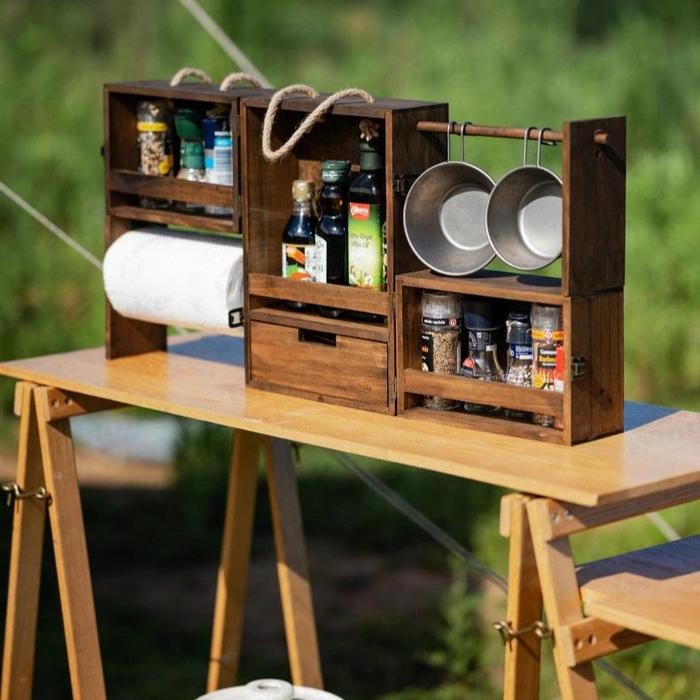 MINI CABINET / RAK / STORAGE MAKANAN CAMPING NATUREHIKE CNH22JU018