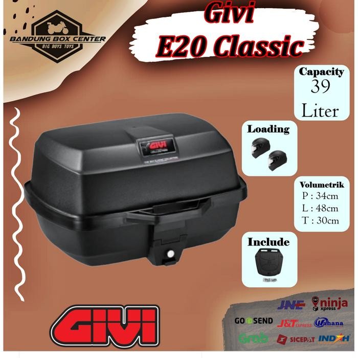 Box Givi E20 Classic Box Motor Givi E 20 Box Touring Givi E20