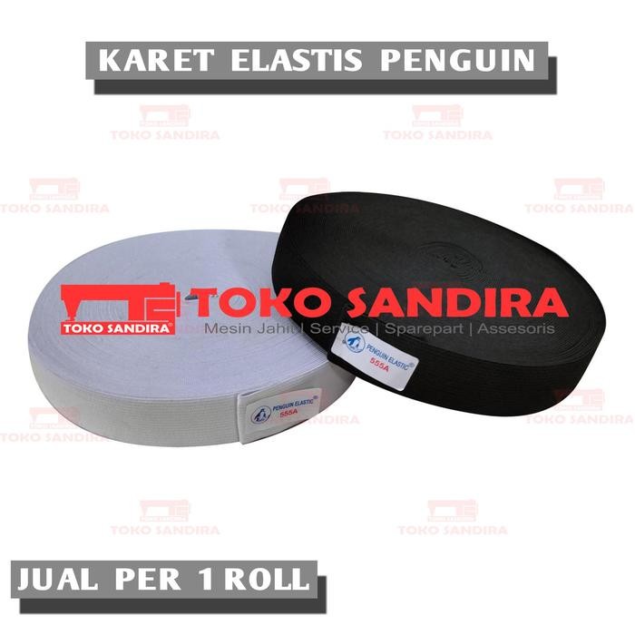 Astra Jakt - 1 Rol Karet Elastis 3 Cm/Karet Penguin 555A/Karet 3 Cm/Karet