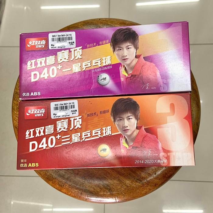 Bola Ping-Pong/Tenis Meja Dhs(Original)/Bintang 1-3 Promo 