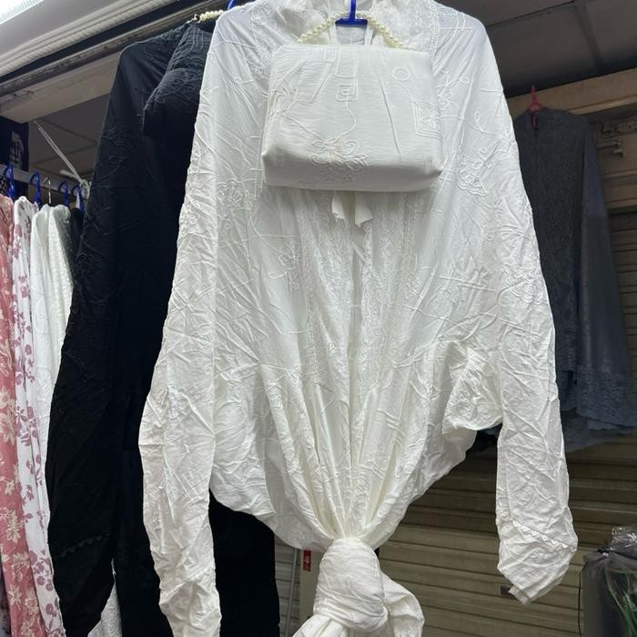 MUKENA TERUSAN PREMIUM MUKENA LAJURAN PREMIUM BAHAN KATUN RAYON POLOLINEN SUPER ADEM