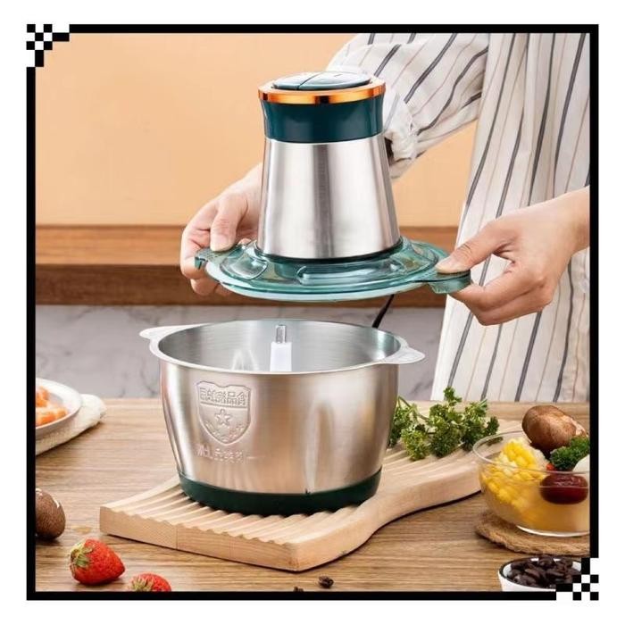 Penggiling Daging Food Chopper Stainless Steel Yamakawa