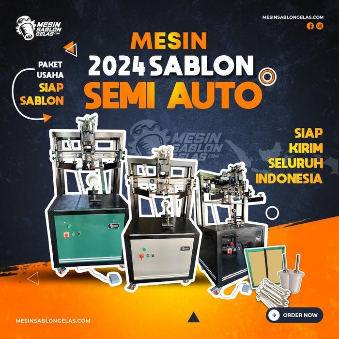 Mesin Sablon Cup Semi Otomatis - Harga Promo Terbaik - Garansi - Ready Stock - Mesinsablongelas.com