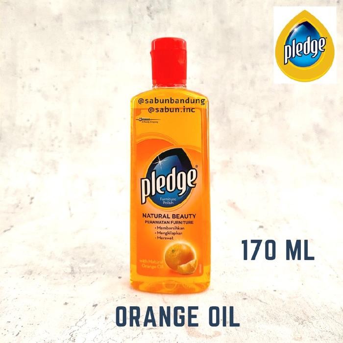 PLEDGE furniture polish Pledge natural orange oil