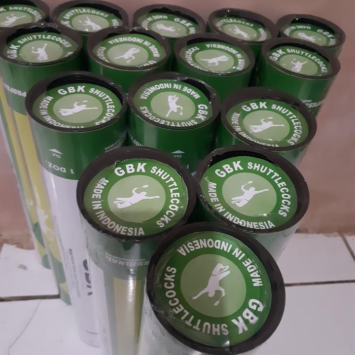 shuttlecock bulu tangkis gbk