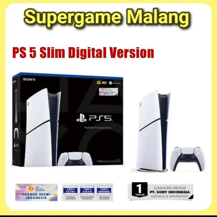 PS5 PS 5 Playstation Digital Standar Asia Garansi Resmi Sony Indonesia