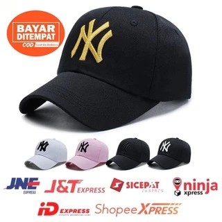 PROMO Topi NY New York Topi Baseball Pria Wanita JS46A