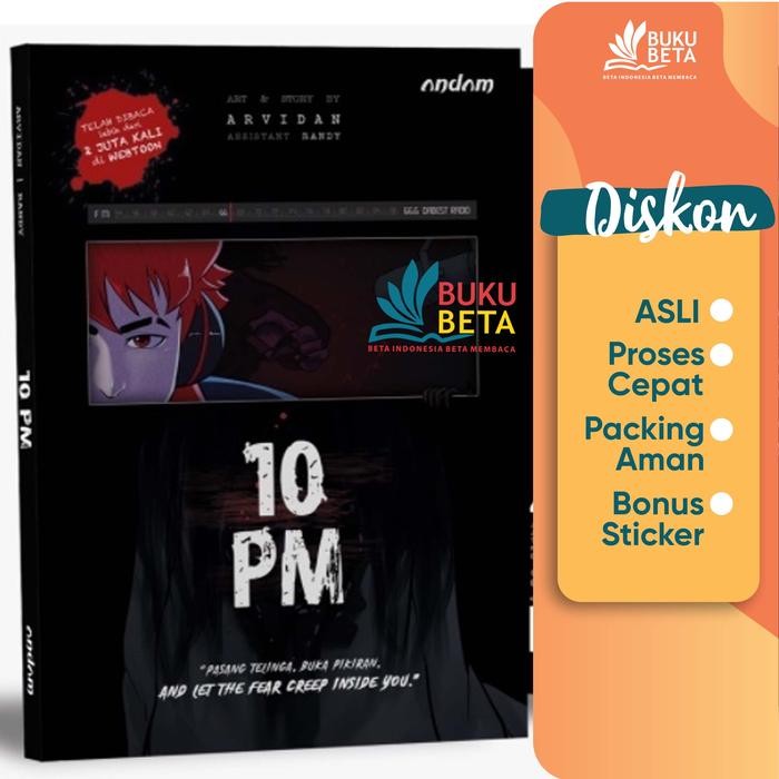 Buku Komik 10 PM - Arvidan