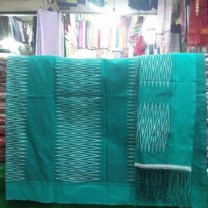 ASLI sarung stelan sibolang rasta tosca READY STOCK