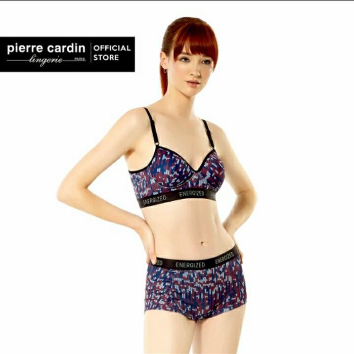 ASLI BRA SET SPORT Energized Pierre cardin 008 setelan olahraga READY STOCK