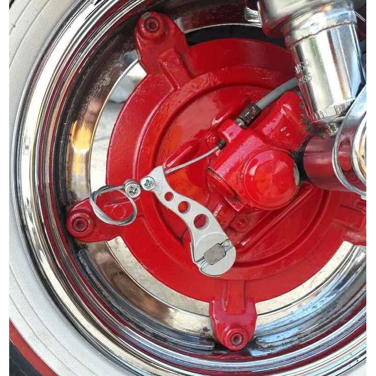 Tuas & As Rem Depan Vespa PTS Smallframe Ziegi Custom