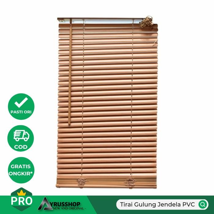 Tirai Gulung Jendela PVC/Venetian Blinds/Krey Jendela/Best Quality