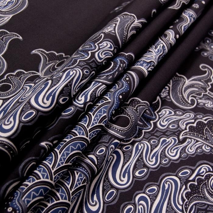 Enzy Batik Kain Batik Ganesha - Black