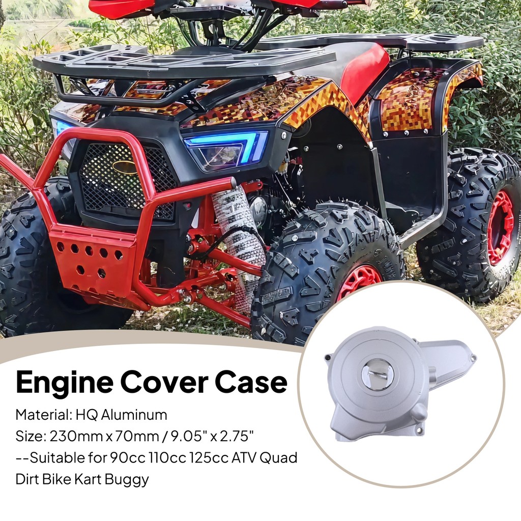 Motorcycle Mount Starter Motor Engine Cover Case 110cc 125cc PIT Quad Dirt Bike ATV Engine Crank Sta