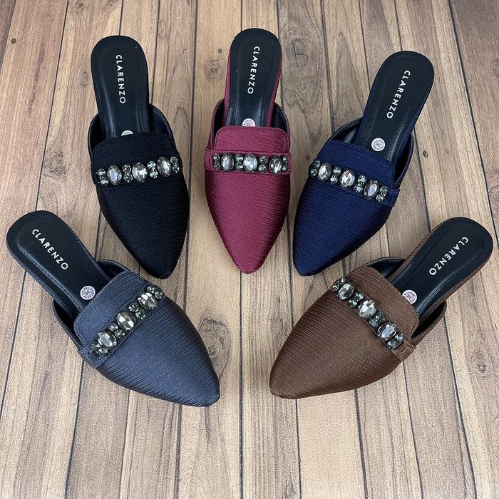 Donatello - Clarenzo Ch50 - Slop Slip On Sepatu Wanita Aksesoris Permata