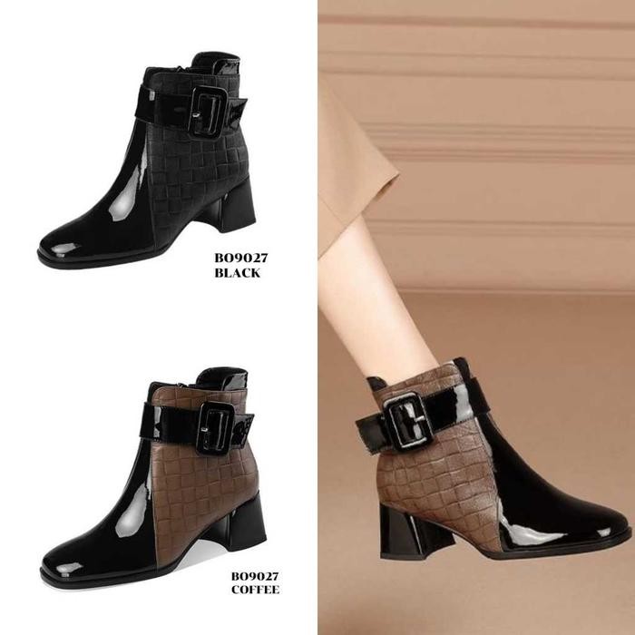 Donatello - Sepatu Boots Flat Fashion Korean Bo9027