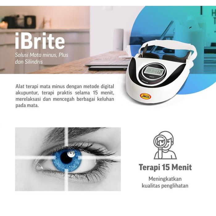 av4b- Alat Terapi Mata Ibrite Jaco Gratis 1 Kotak Ibrite Therapy Tissue