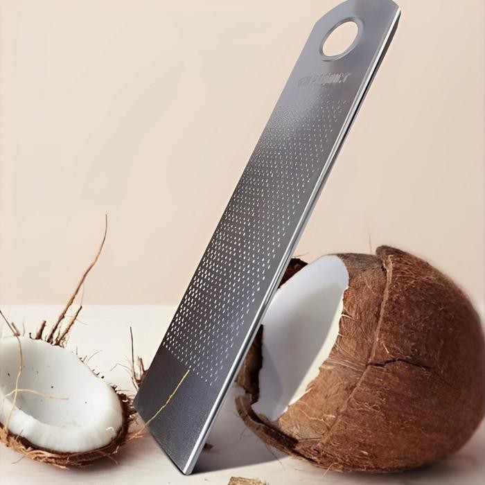 Parutan Kelapa Manual Stainless dan Kayu Parut Kelapa Tradisional