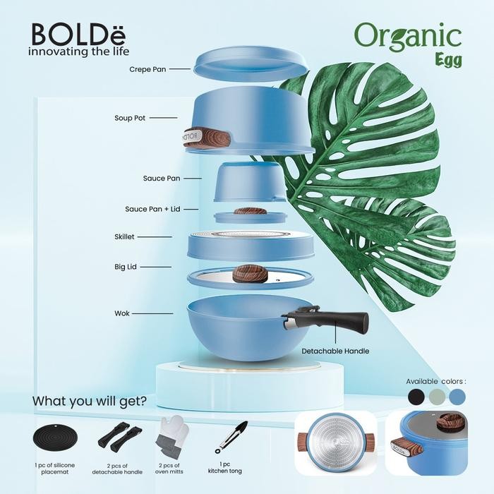 BOLDe Organic Green All In One - ORGANIC PANCI