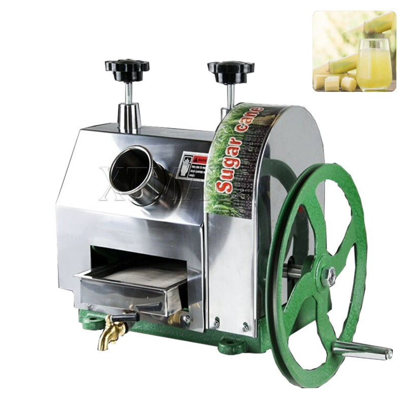 Commercial Sugarcane Juicer 250A Stainless Steel Desktop Sugar Cane Machine Cane-Juice Squeezer Cane