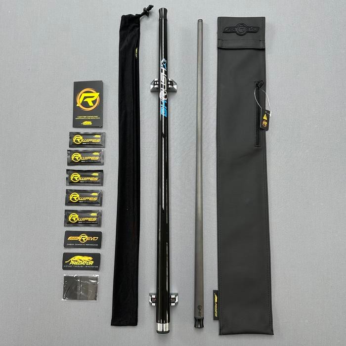 Stick Billiard Predator BK Rush No Wrap Break Cue Baru